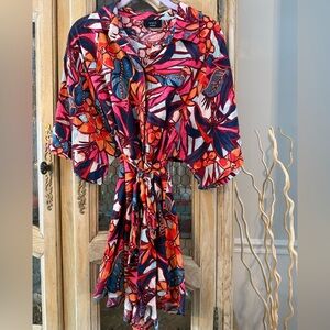 Vici Tropical Floral Women's Romper